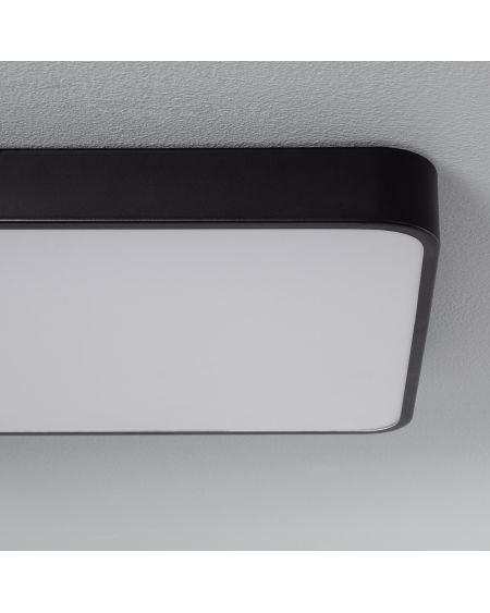 Plafonnier LED Rectangulaire Métal 40W CCT Sélectionnable Hidria 600x400 mm