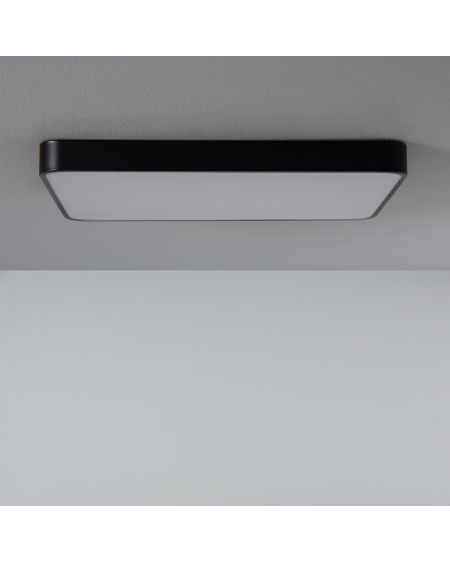 Plafonnier LED Rectangulaire Métal 40W CCT Sélectionnable Hidria 600x400 mm