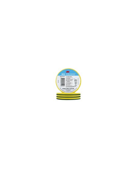 Ruban Adhésif Temflex™ 165 PVC 19mm x 20m 3M 7100184800