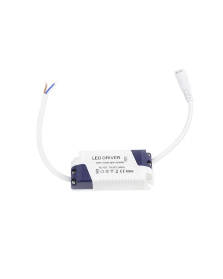 Boîte de 40 Dalles LED 12W Carrée Extra-Plate Blanc Froid Coupe 155x155mm