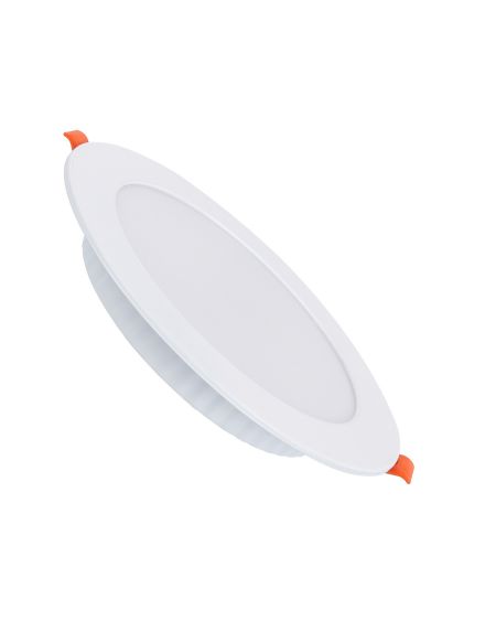 Boîte de 40 Dalles LED 12W Dimmable Ronde Slim Blanc Froid Coupe Ø 140 mm