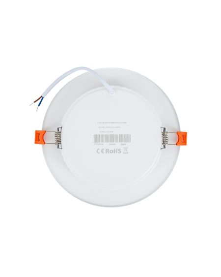 Boîte de 40 Dalles LED 12W Dimmable Ronde Slim Blanc Froid Coupe Ø 140 mm