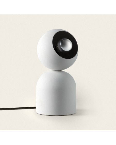Lampe à Poser Métal Gris Pierre Lippi