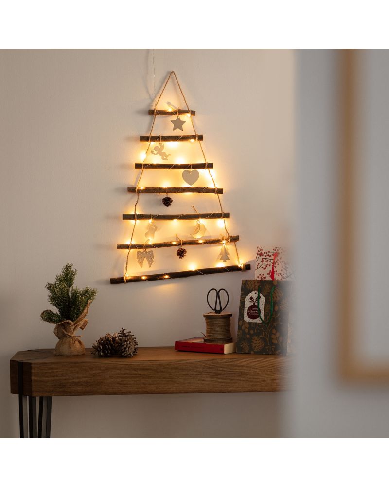 Sapin de Noël LED avec Batterie Melek Sapin de Noël LED avec Batterie Melek