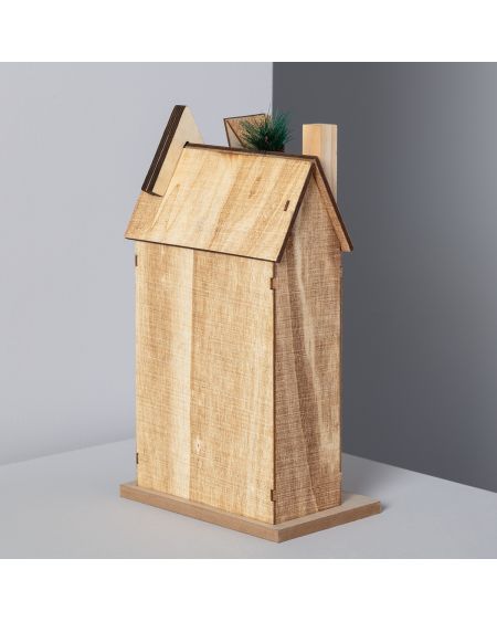 Maisonnette de Noël LED Bois Rumah