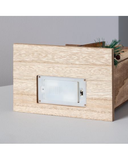 Maisonnette de Noël LED Bois Rumah