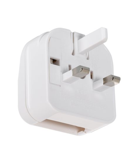 Adaptateur Prise Type C Tête Plate avec Câble Droit à Prise Type G (UK)