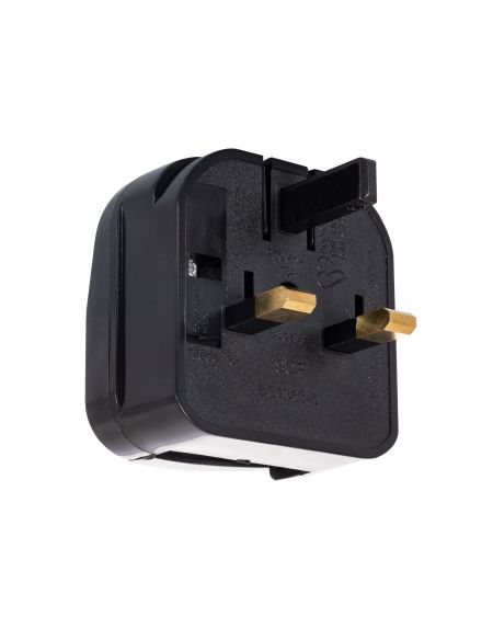 Adaptateur Prise Type E Tête Large avec Câble Droit à Prise Type G (UK)
