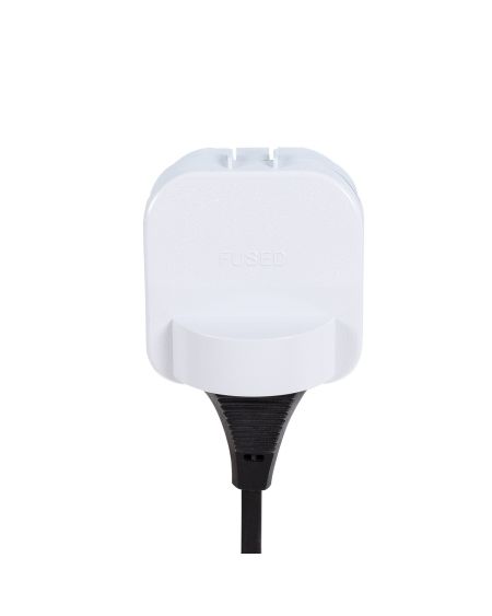Adaptateur Prise Type E Tête Large avec Câble Droit à Prise Type G (UK)