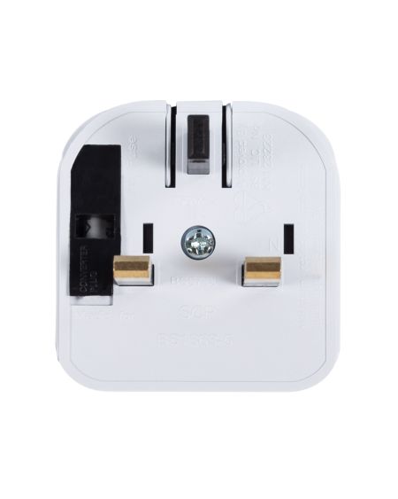 Adaptateur Prise Type E Tête Large avec Câble Droit à Prise Type G (UK)