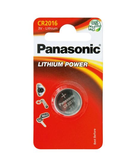 Blister 1 Pile Lithium 3V PANASONIC CR-2016EL/1B
