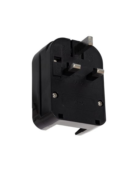 Adaptateur Prise Type F Tête Large avec Câble Bas à Prise Type G (UK)