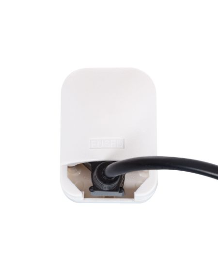 Adaptateur Prise Type F Tête Large avec Câble Bas à Prise Type G (UK)