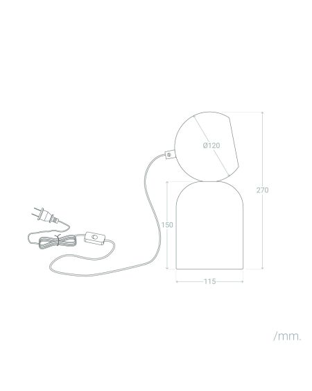 Lampe à Poser Métal Lippi