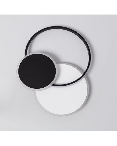 Plafonnier LED Métal 27W Mini Eklips Berno