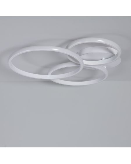 Plafonnier LED 31W Métal Big Eklips Berno