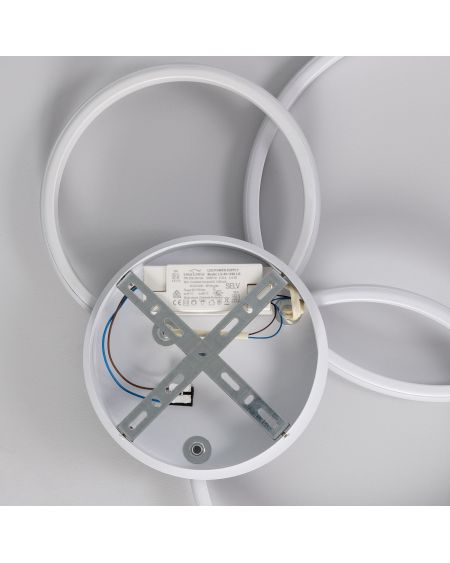 Plafonnier LED 31W Métal Big Eklips Berno