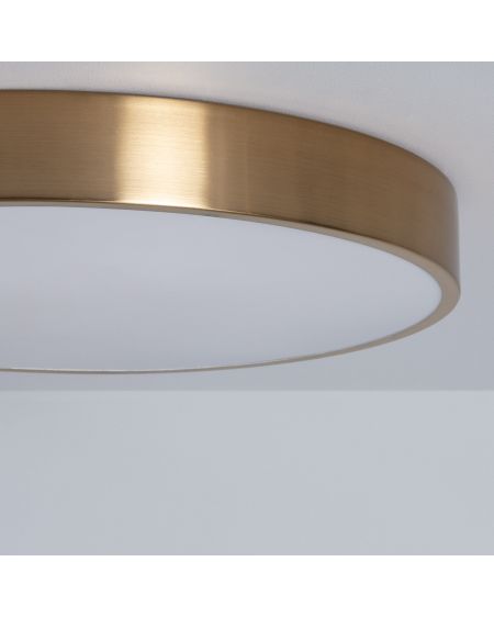 Plafonnier LED Rond Métal 18W CCT Sélectionnable Haydn Ø300 mm