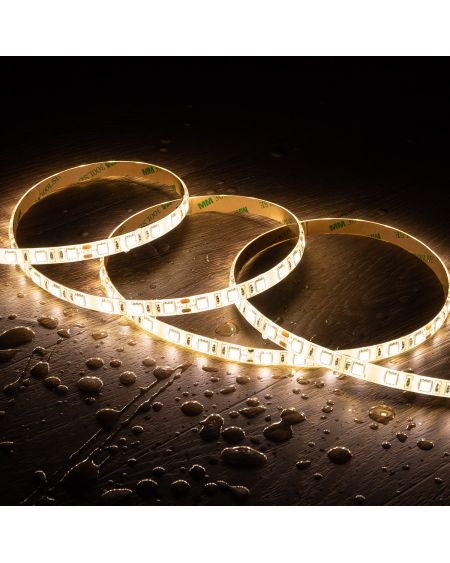 Ruban LED 24V DC 60LED/m 2m IP65 Largeur 10mm Coupe tous les 10cm