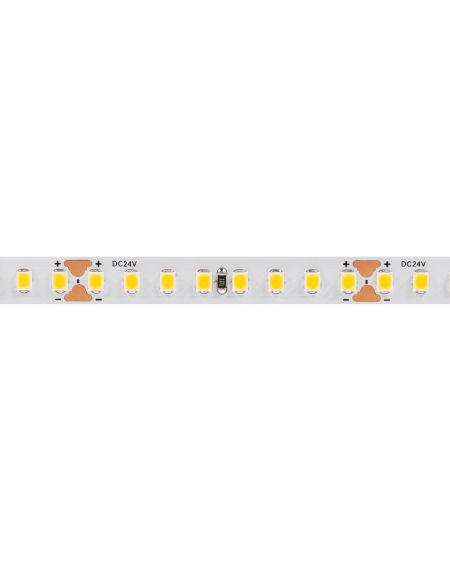 Ruban LED 24V DC 160 LED/m 5m IP20 High Lumen Largeur 8mm Coupe tous les 5cm