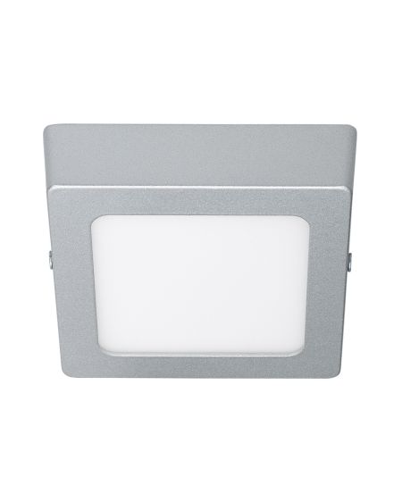 Plafonnier LED 6W Carré Aluminium 105x105 mm Slim CCT Sélectionnable Galán SwitchDimm