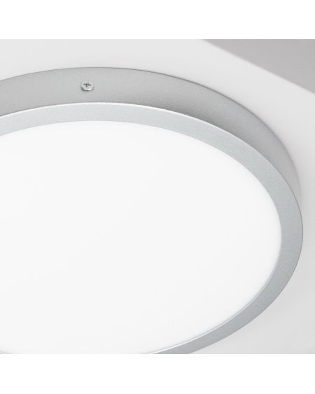Plafonnier LED 24W Rond Aluminium Ø280 mm Slim CCT Sélectionnable Galán SwitchDimm