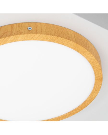 Plafonnier LED 24W Rond Aluminium Ø280 mm Slim CCT Sélectionnable Galán SwitchDimm