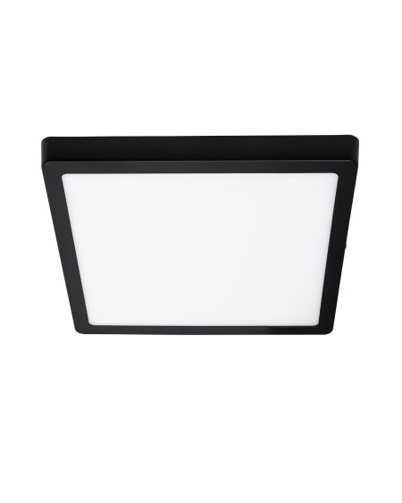 Plafonnier LED Carré Aluminium Slim 24W CCT Sélectionnable Galán 280x280 mm SwitchDimm