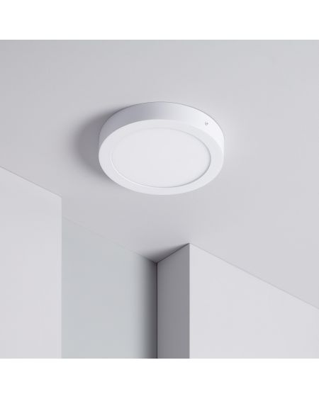 Plafonnier LED Rond 18W SwitchCCT Sélectionnable Ø 225mm Dimmable Compatible avec Télécommande RF V.2