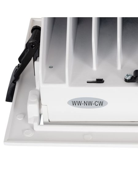 Spot Downlight LED Orientable Rectangulaire 46W 120 lm/W  Blanc No Flicker
