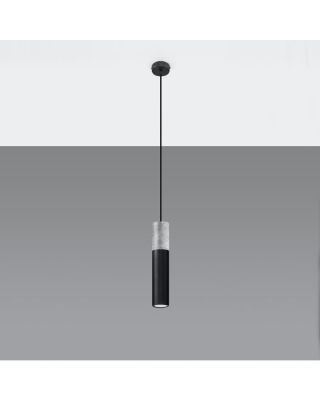 Suspension Béton Borgio 1 SOLLUX
