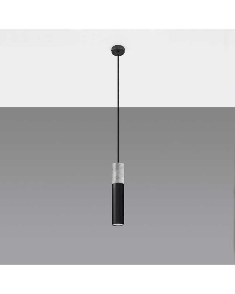 Suspension Béton Borgio 1 SOLLUX