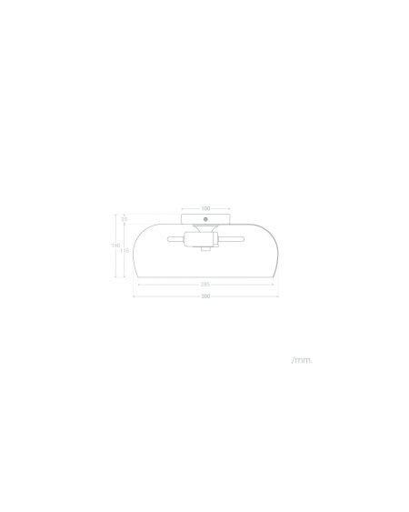 Plafonnier Rond Aluminium Ø300 mm Chandelier