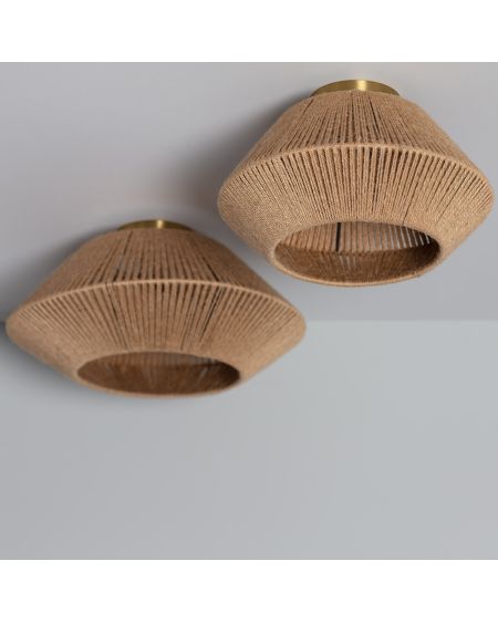 Plafonnier Corde Naturelle Moksha