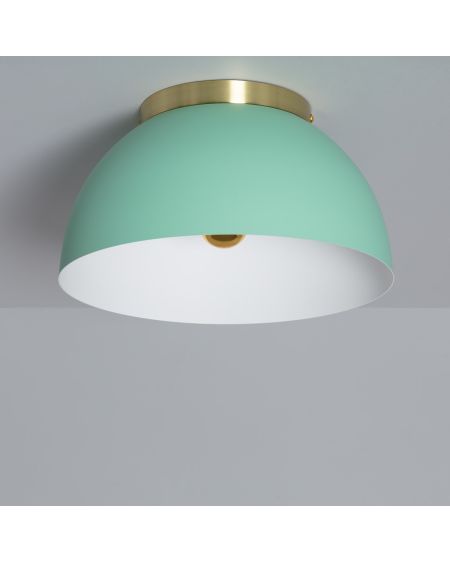 Plafonnier Rond Aluminium Ø300 mm Bosco Gold