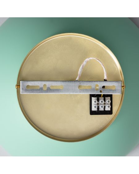 Plafonnier Rond Aluminium Ø300 mm Bosco Gold