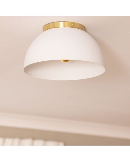 Plafonnier Rond Aluminium Ø300 mm Bosco Gold