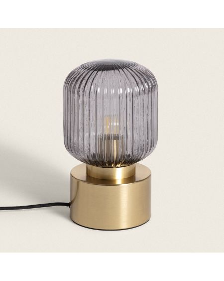 Lampe à Poser Métal et Verre Windsor