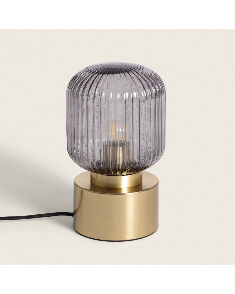 Lampe à Poser Métal et Verre Windsor