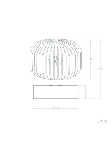 Lampe Murale Métal et Verre Windsor