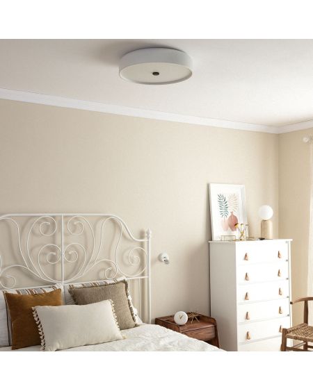 Plafonnier LED Rond Métal 30W CCT Sélectionnable Eyelight Ø450 mm