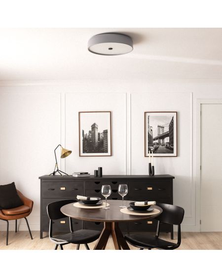 Plafonnier LED Rond Métal 30W CCT Sélectionnable Eyelight Ø450 mm