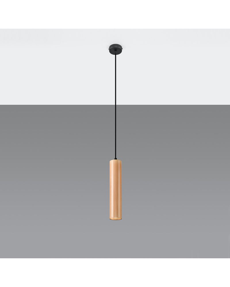 Suspension Bois Lino SOLLUX