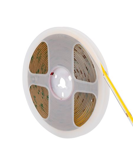 Ruban LED COB 24V DC 320LED/m 5m IP20 CRI90 Expert Color Largeur 8mm Coupe tous les 10cm