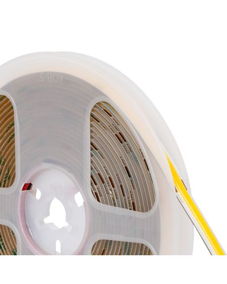 Ruban LED COB 24V DC 320LED/m 5m IP20 CRI90 Expert Color Largeur 8mm Coupe tous les 10cm
