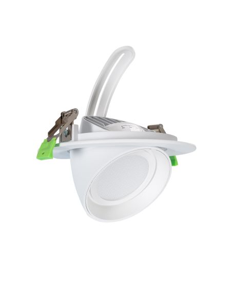 Spot Downlight LED Orientable Rond 38W 120lm/W  Blanc LIFUD No Flicker