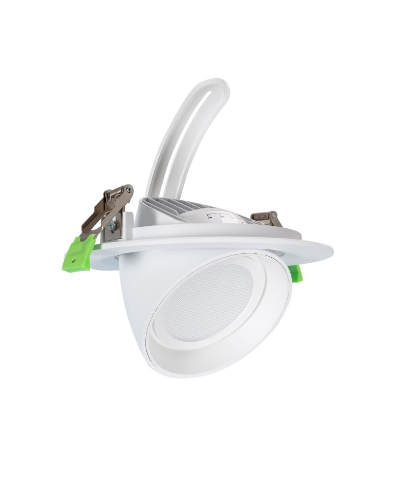 Spot Downlight LED Orientable Rond 38W 120lm/W  Blanc LIFUD No Flicker