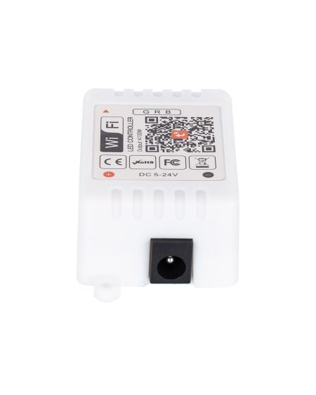 Contrôleur variateur WiFi Ruban LED RGB 12/24V DC avec Télécommande IR