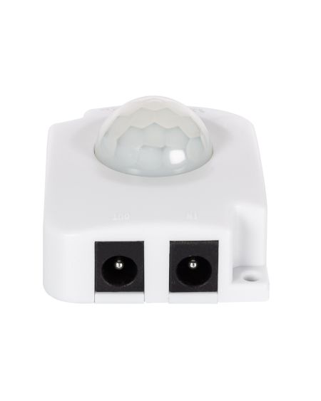 Détecteur de Mouvement PIR 120º pour Ruban LED 12/24V DC Connecteur Jack
