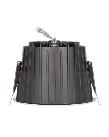 Spot Downlight LED Rond 40W (UGR15) LuxPremium IP65 LIFUD Coupe Ø150 mm